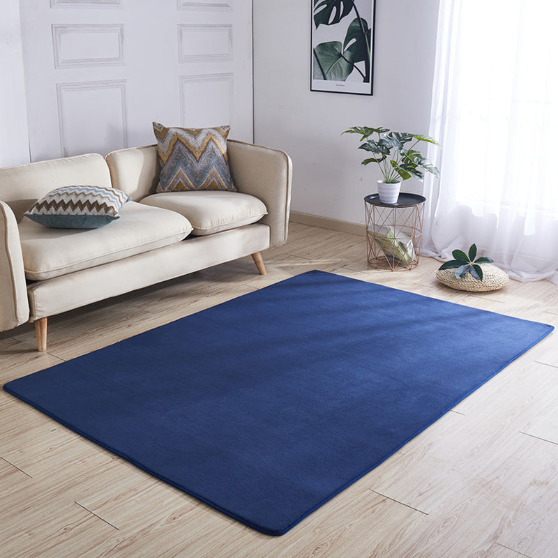 Noordse massief kleuren Tapijt multi-gekleurde katoenen blend indoor tapijt niet-slip achtersteuning huisdiervriendelijke gemakkelijke verzorgingstapijt voor kamer