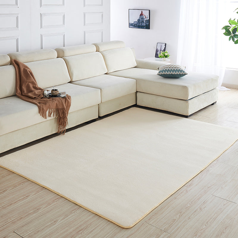 Noordse massief kleuren Tapijt multi-gekleurde katoenen blend indoor tapijt niet-slip achtersteuning huisdiervriendelijke gemakkelijke verzorgingstapijt voor kamer