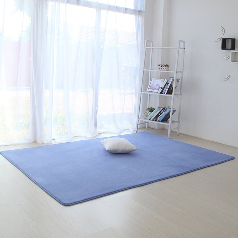 Noordse massief kleuren Tapijt multi-gekleurde katoenen blend indoor tapijt niet-slip achtersteuning huisdiervriendelijke gemakkelijke verzorgingstapijt voor kamer