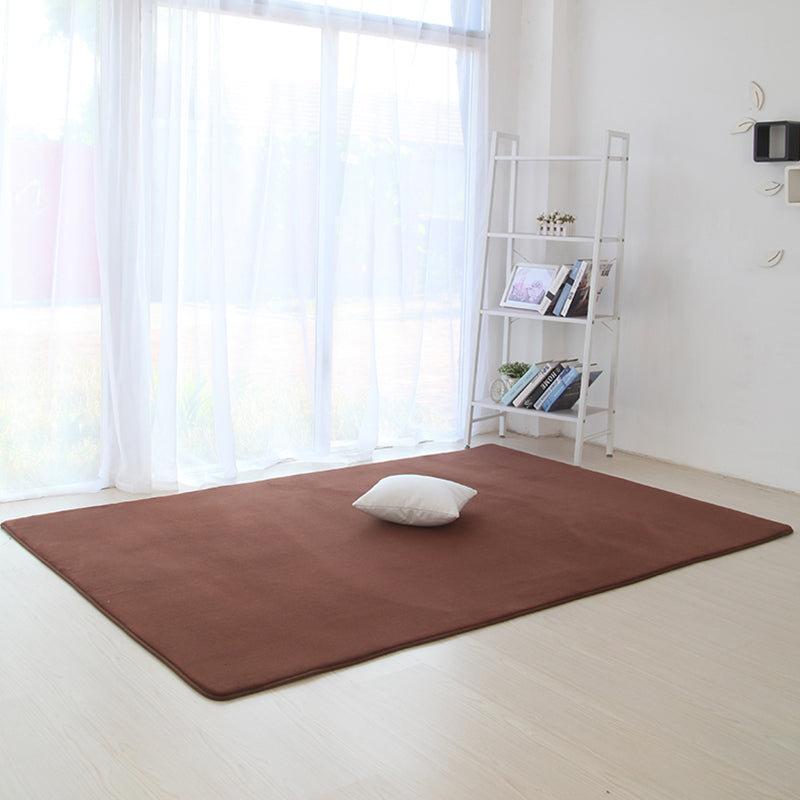 Noordse massief kleuren Tapijt multi-gekleurde katoenen blend indoor tapijt niet-slip achtersteuning huisdiervriendelijke gemakkelijke verzorgingstapijt voor kamer