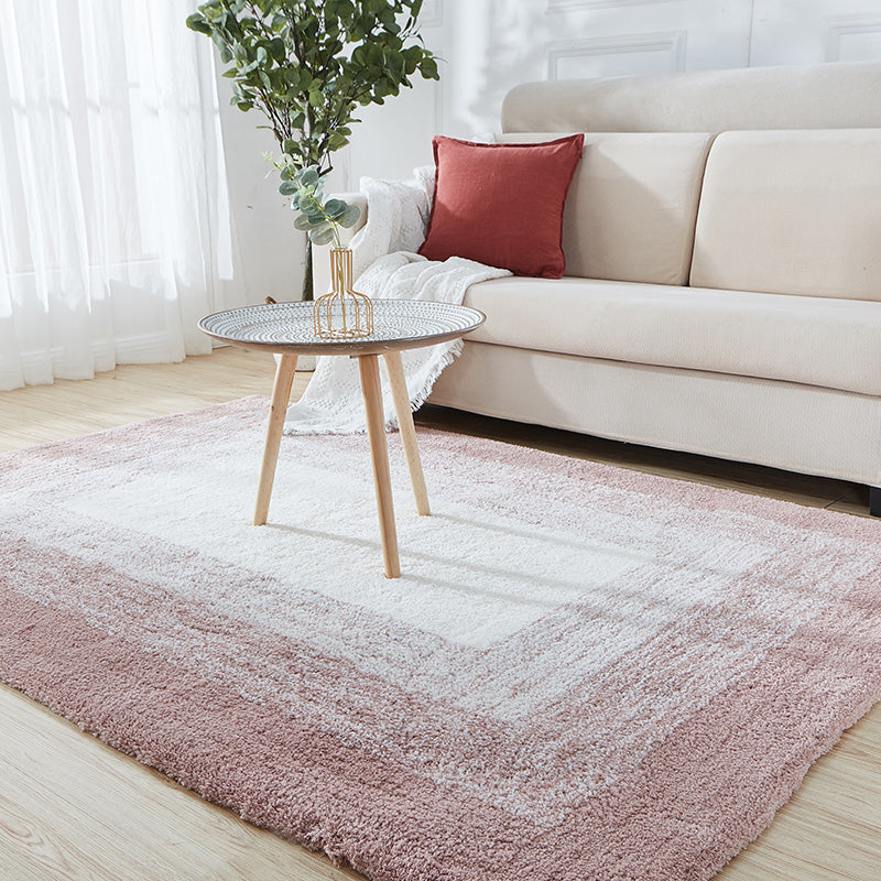 Multi-Color Festkörper-Teppich-Baumwoll-Mischungsgebiet Teppich nicht rutschfest