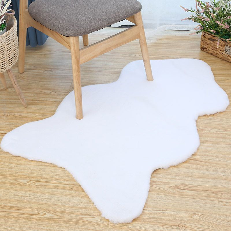 Tapis de décoration simple Multi couleur Couleur de couleur Couleur de tapis Coton Mélange de coton non glissant