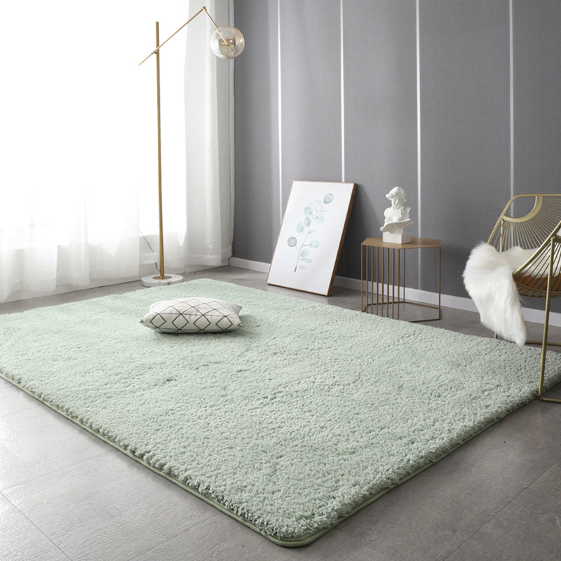 Nordic Solid Color Teppich Mulit gefärbte Baumwollmischfläche Teppich Anti-Rutsch-Backing Haustierfreundlicher Innenteppich für die Dekoration