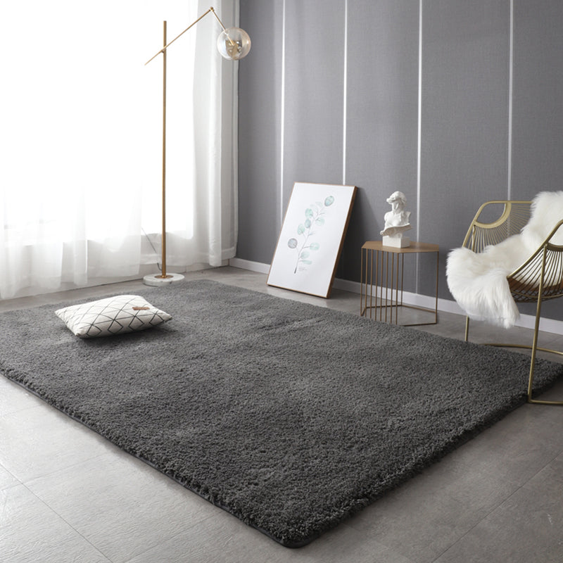 Nordic Solid Color Teppich Mulit gefärbte Baumwollmischfläche Teppich Anti-Rutsch-Backing Haustierfreundlicher Innenteppich für die Dekoration