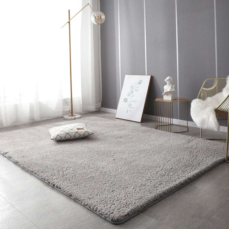 Nordic Solid Color Teppich Mulit gefärbte Baumwollmischfläche Teppich Anti-Rutsch-Backing Haustierfreundlicher Innenteppich für die Dekoration