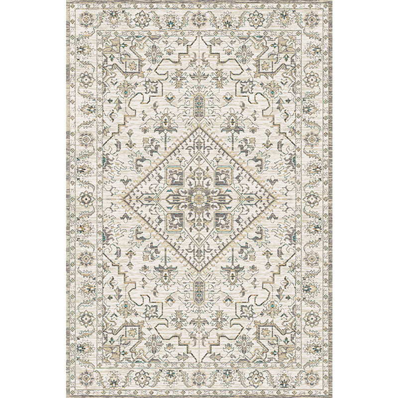 Shabby chic decoratietapijt Meerkleurig geometrisch bedrukt tapijt Antislip achterkant Huisdiervriendelijk wasbaar binnentapijt