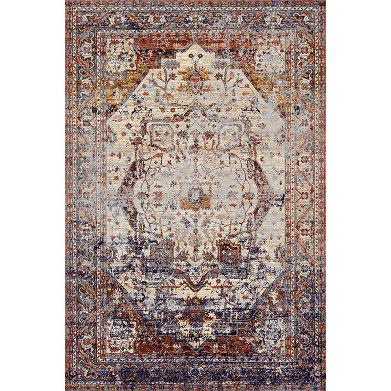 Shabby chic decoratietapijt Meerkleurig geometrisch bedrukt tapijt Antislip achterkant Huisdiervriendelijk wasbaar binnentapijt