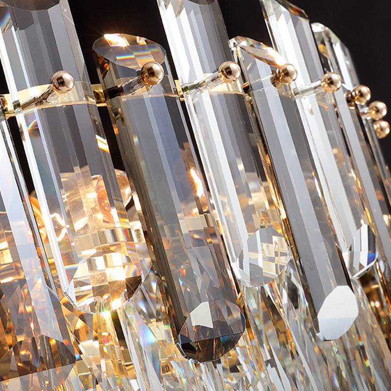 Lampada a sospensione modernismo k9 lampadario cristallino per sala da pranzo