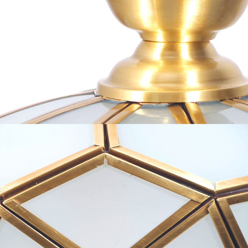 Cream/Textured White Glass Hat Pendant Light Modern 1 Bulb Suspended Lighting Fixture for Living Room