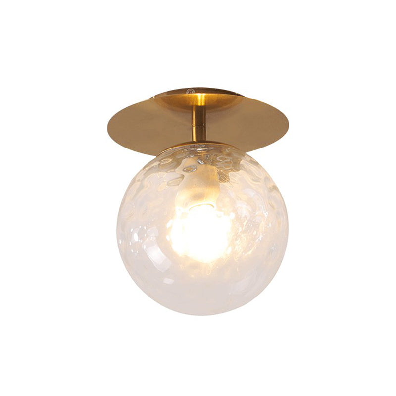 Einzelbalkon Decke Flush leichte postmoderne golden
