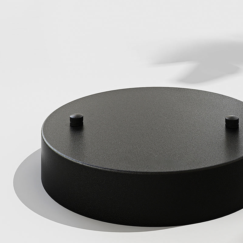 Milchyglaskugel spülen chandelierer nordisch schwarzer markes halbflush montierlicht für schlafzimmer