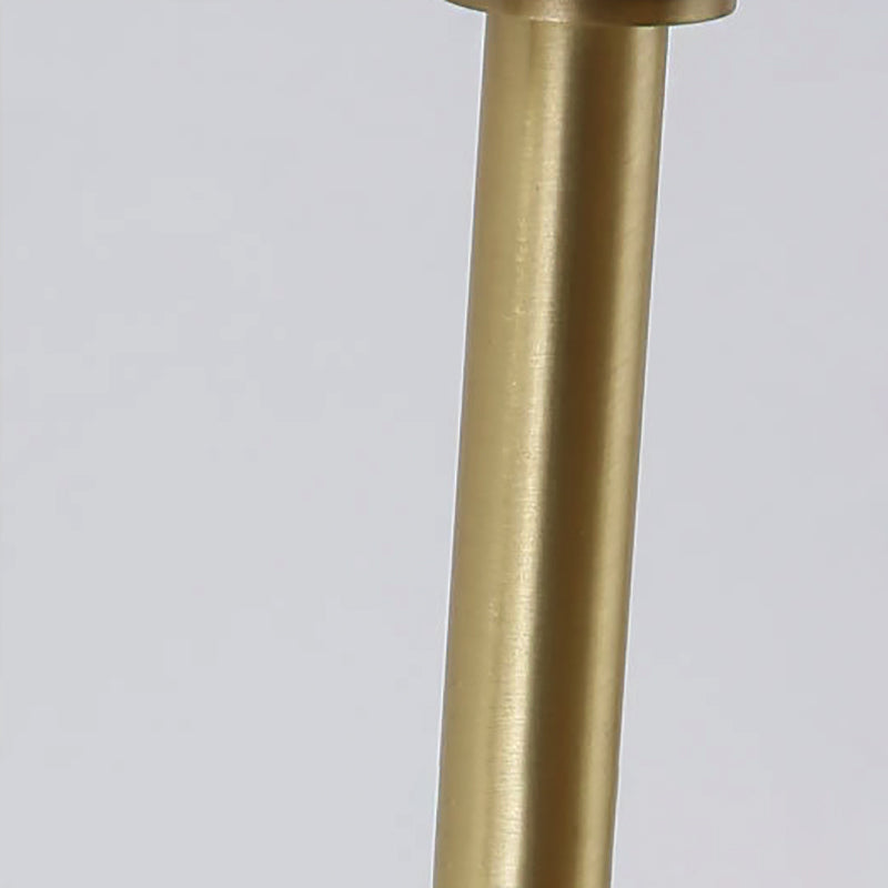 Modernism Dome Wall Light Fixture Clear Crystal 1/2-Light Living Room Wall Mounted Lamp in Brass Finish