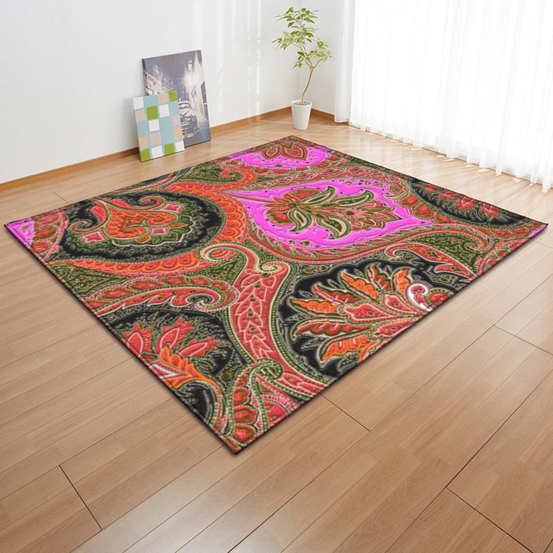 Tapis en brique de couleur marocaine Tapis d'intérieur synthétique Multi couleurs Tapis sans glissement de la zone amicale pour animaux de compagnie pour décoration