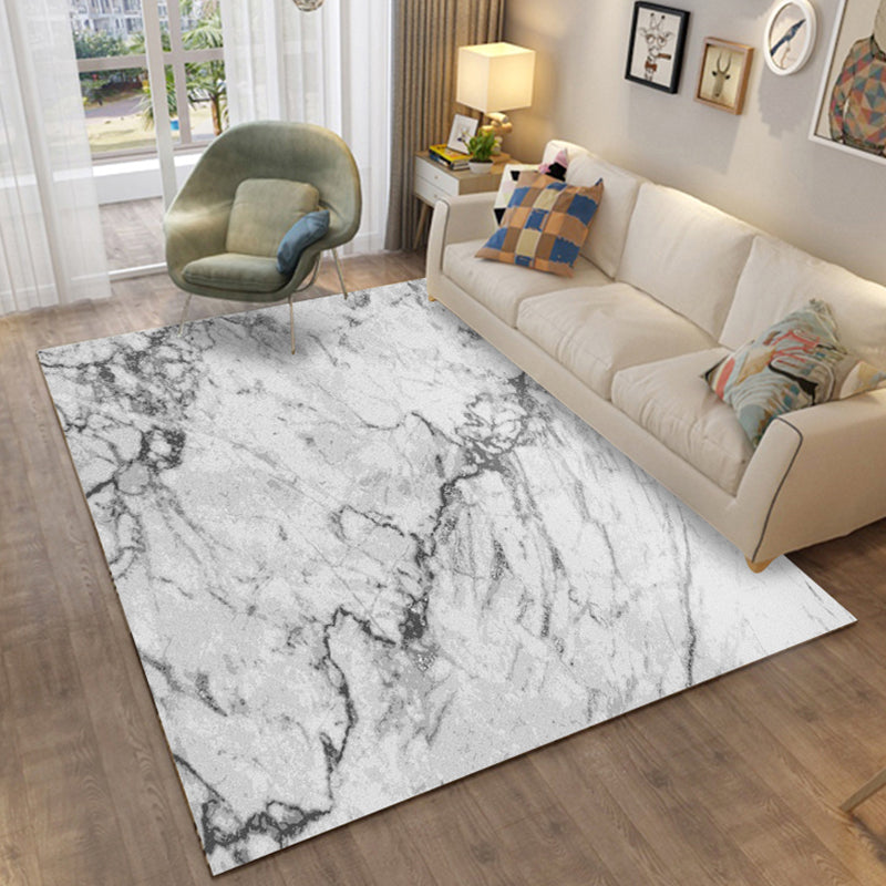 Contemporary Abstract Pattern Rug Multi-Color Polypropylene Indoor Rug Non-Slip Backing Pet Friendly Area Carpet for Room