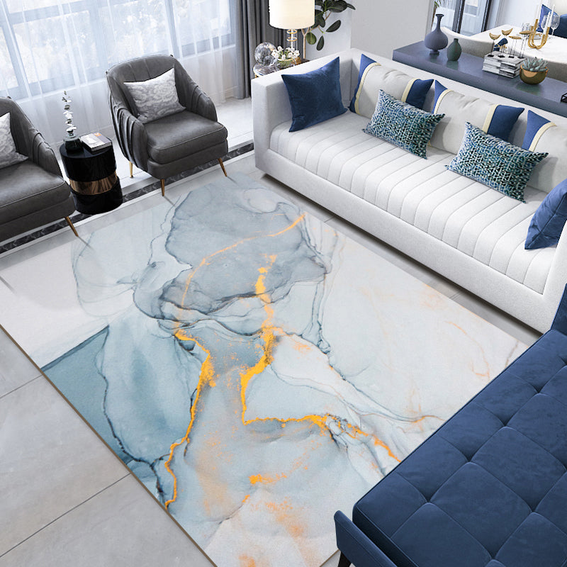 Noordse abstract patroon Tapijt tapijten Multi-kleuren lederen Gebied Tapijt Non-slip Easy Care Pet Friendly binnen Tapijt voor decoratie