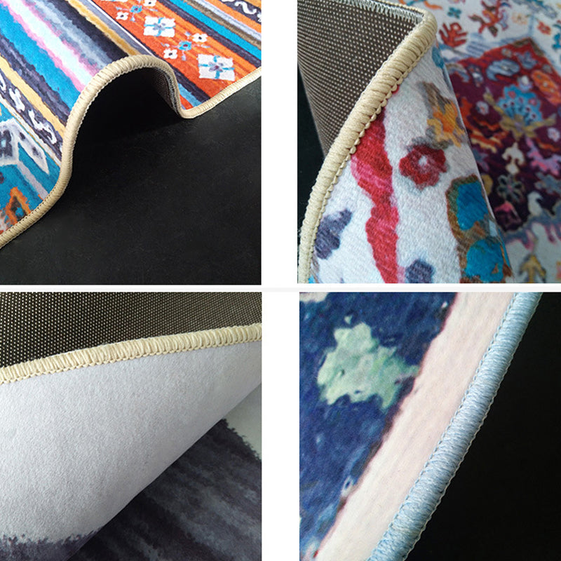 Camel Calming Rug Polypropylene Abstract Pattern Indoor Rug Non-Slip Backing Pet Friendly Area Carpet for Living Room