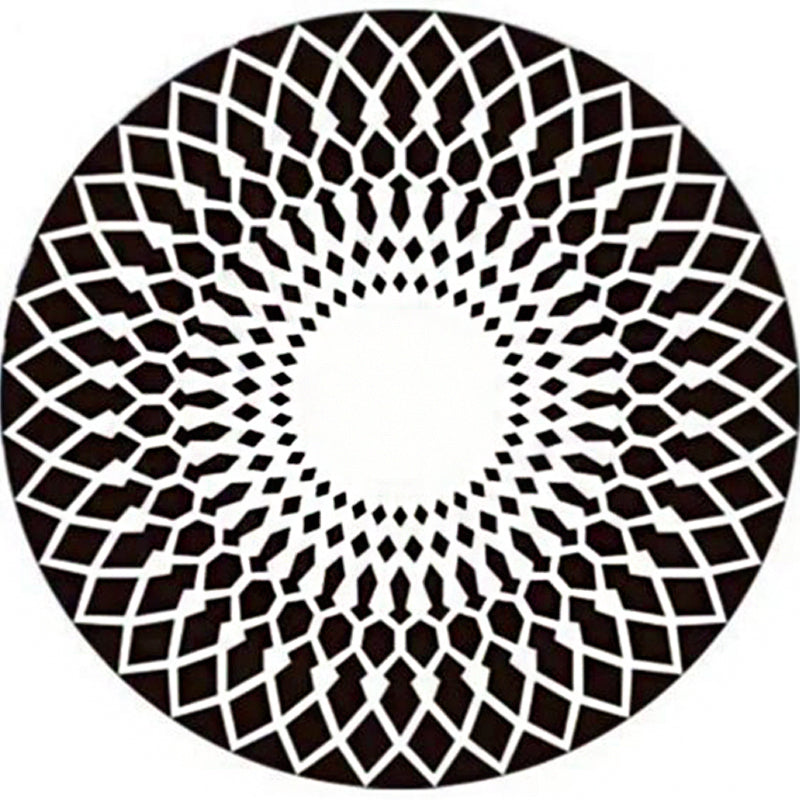 Moderner Deko-Teppich mit mehrfarbigem geometrischem Druck, Innenteppich, rutschfeste Unterseite, haustierfreundlicher Bereichsteppich