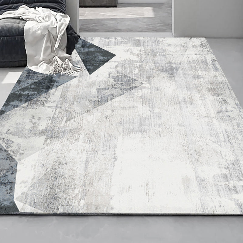 Alfombra de impresión geométrica nórdica polipropileno alfombra antideslizante de mascotas alfombra para decoración para decoración