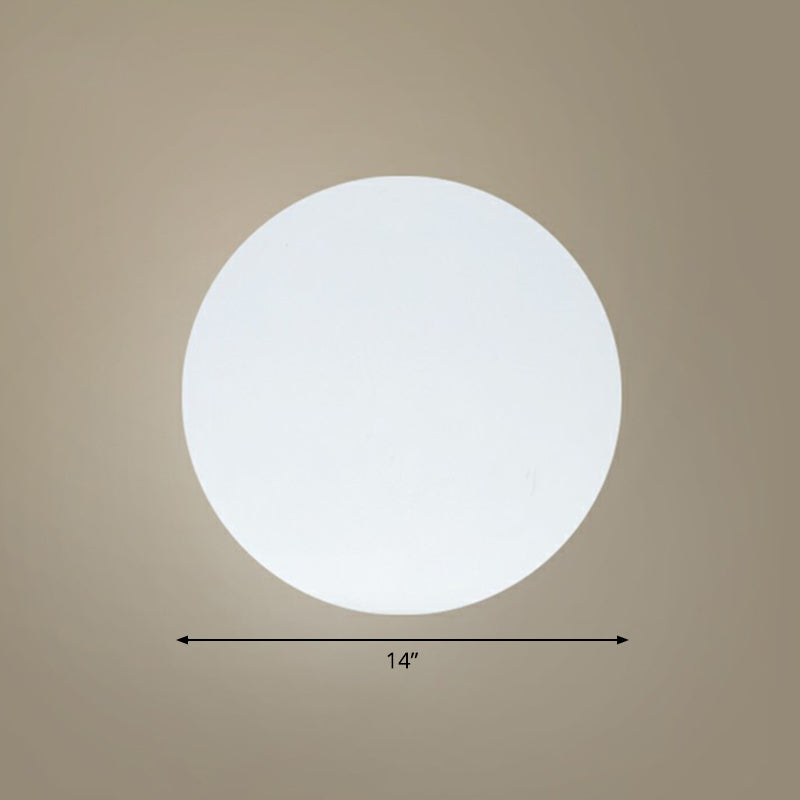 Rechargeable Globe LED Landscape Light Decorative Plastic Outdoor Ground Light in White