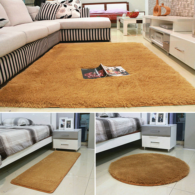 Formele vaste tapijt tapijt veelkleuren pluizige binnenvleed tapijten anti-slip achterste kleurbestendig gemakkelijke verzorgingsgebied tapijt voor woonkamer