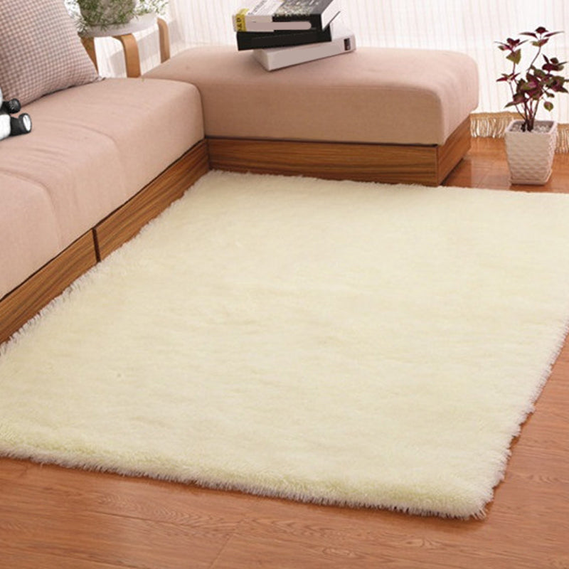Formele vaste tapijt tapijt veelkleuren pluizige binnenvleed tapijten anti-slip achterste kleurbestendig gemakkelijke verzorgingsgebied tapijt voor woonkamer