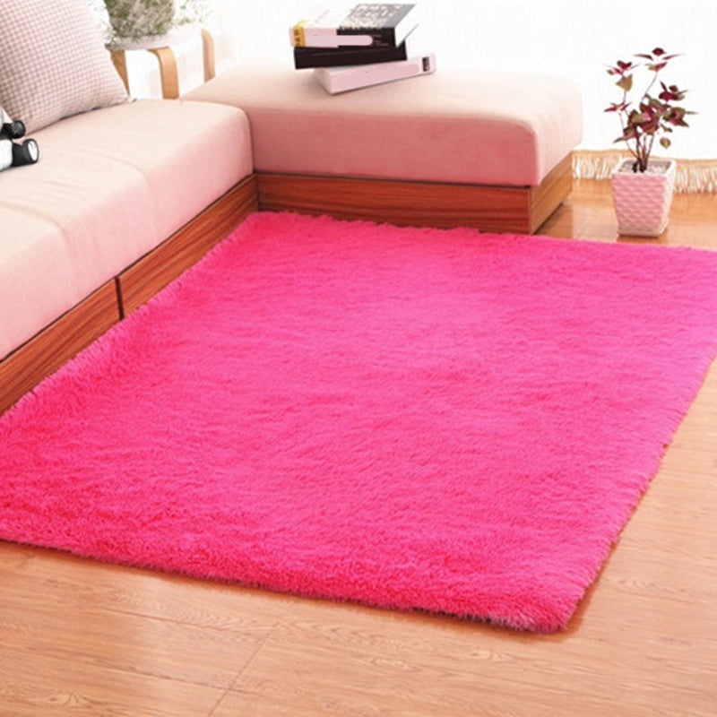 Formele vaste tapijt tapijt veelkleuren pluizige binnenvleed tapijten anti-slip achterste kleurbestendig gemakkelijke verzorgingsgebied tapijt voor woonkamer