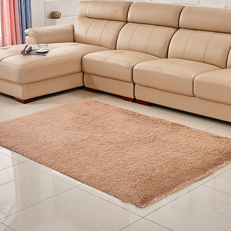 Formele vaste tapijt tapijt veelkleuren pluizige binnenvleed tapijten anti-slip achterste kleurbestendig gemakkelijke verzorgingsgebied tapijt voor woonkamer