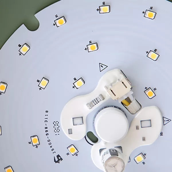 Modern Nordic Semiflush Monte Light Snowflake 6 Testa Metallo Soffitto Lampada per Dining Room