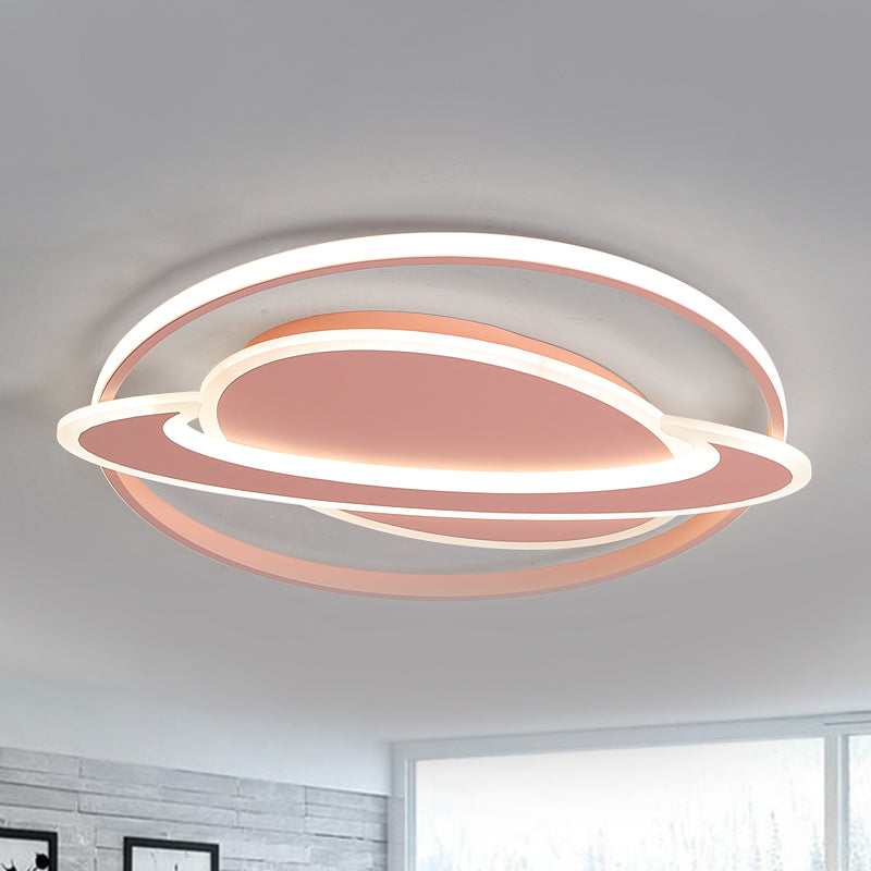 Moderne hedendaagse planeet plafondlamp acryl inbouw plafondarmatuur voor slaapkamer