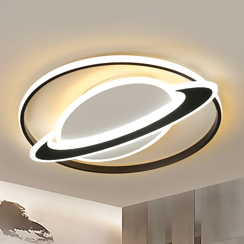 Moderne hedendaagse planeet plafondlamp acryl inbouw plafondarmatuur voor slaapkamer