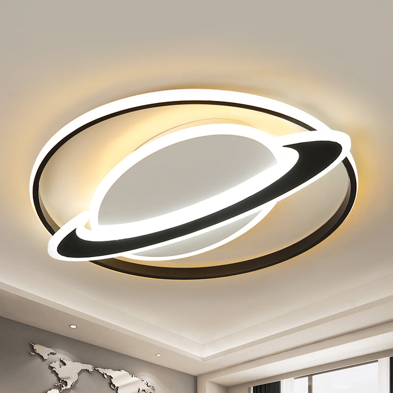 Moderne hedendaagse planeet plafondlamp acryl inbouw plafondarmatuur voor slaapkamer