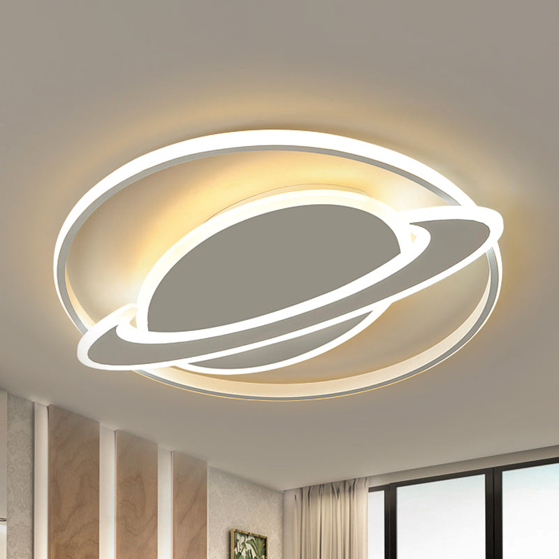 Moderne hedendaagse planeet plafondlamp acryl inbouw plafondarmatuur voor slaapkamer