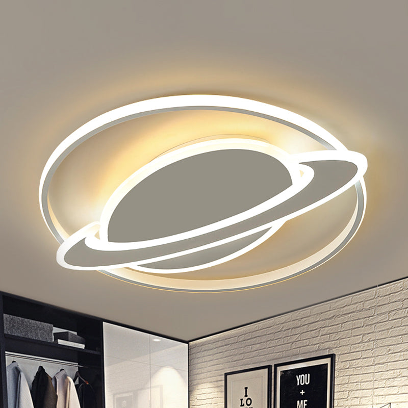Moderne hedendaagse planeet plafondlamp acryl inbouw plafondarmatuur voor slaapkamer