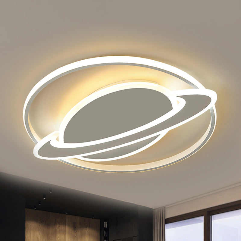 Moderne hedendaagse planeet plafondlamp acryl inbouw plafondarmatuur voor slaapkamer