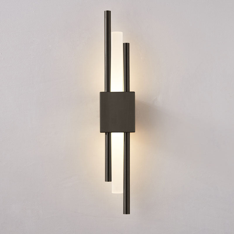 Postmodern Style Rod Shaped Wall Light Acrylic Stairway LED Sconce Light Fixture