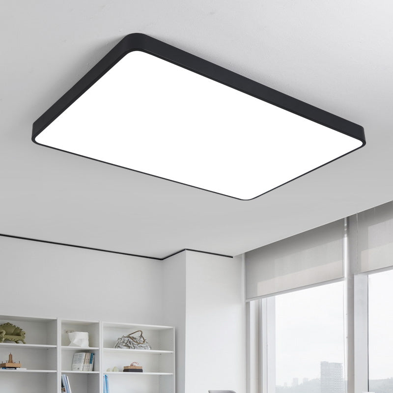 Moderne geometrische plafondverlichting Acryl kantoor LED inbouwlamp