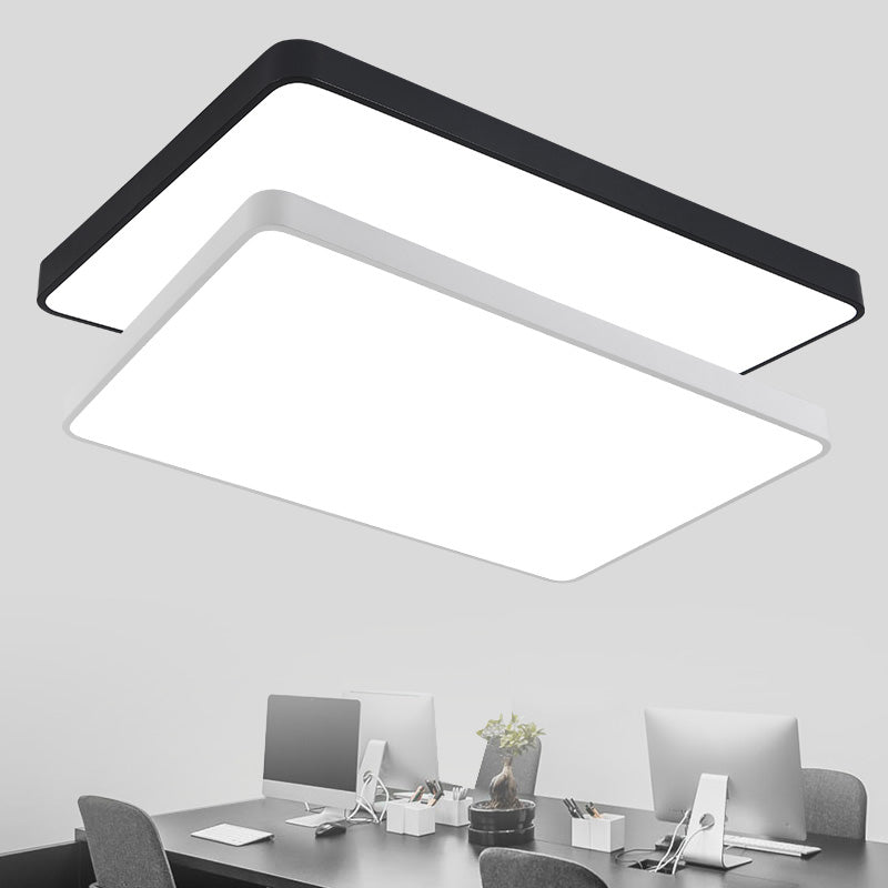 Moderne geometrische plafondverlichting Acryl kantoor LED inbouwlamp