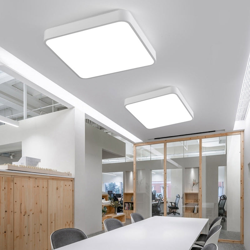 Moderne geometrische plafondverlichting Acryl kantoor LED inbouwlamp