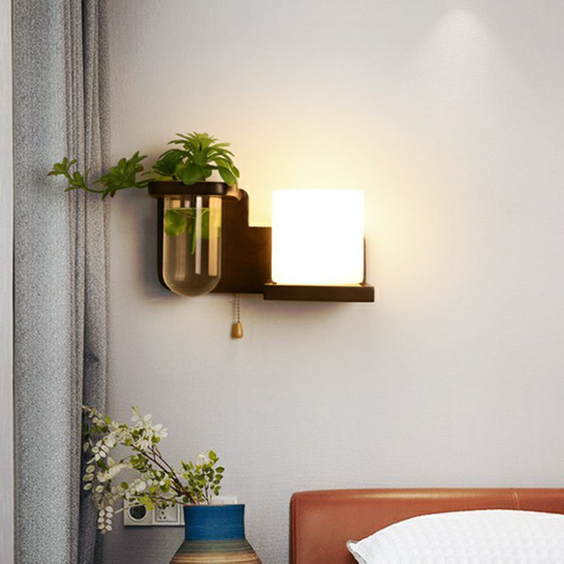 Illuminazione decorativa geometrica mura