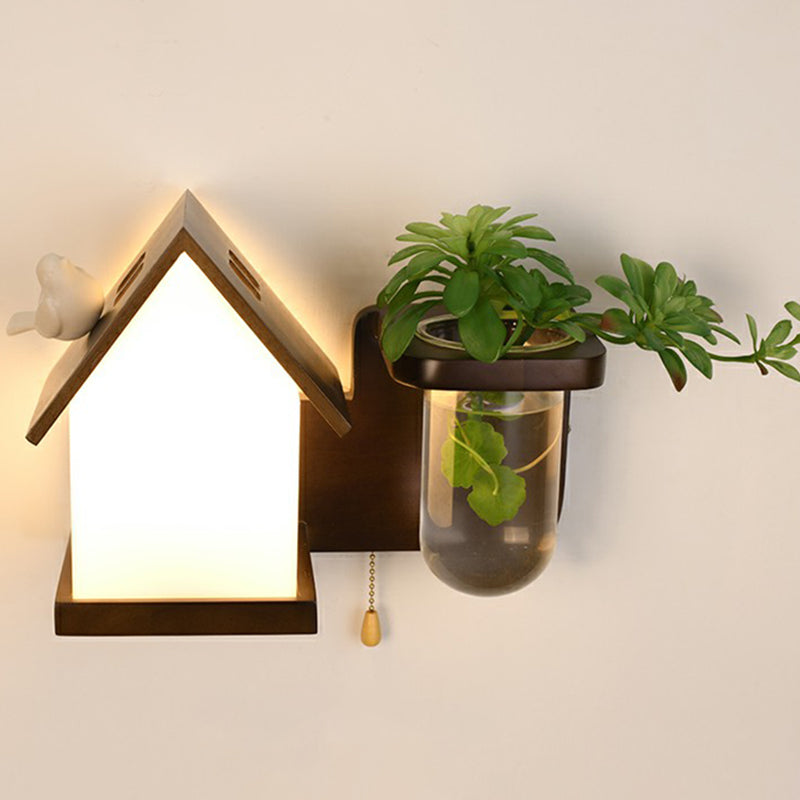 Illuminazione decorativa geometrica mura