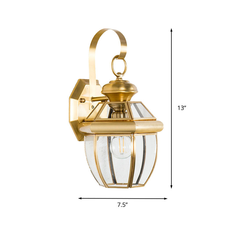 Metal Urn Sconce Light Traditionnaire 1 HEAD LASC MUR MUR LAMPE POUR LE SOIR