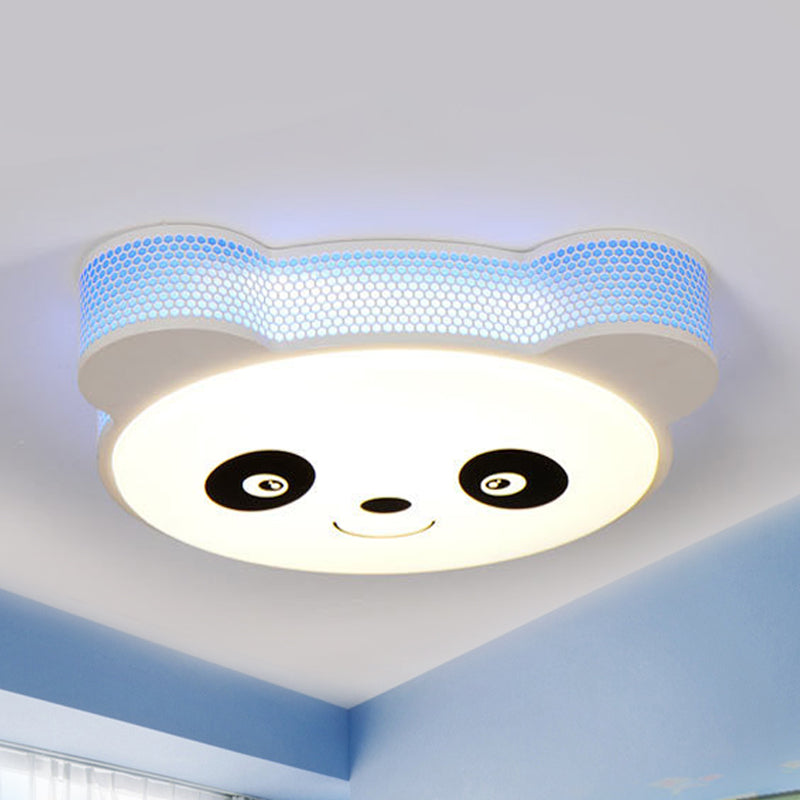 Cartoon Panda Unterputz-Deckenleuchte, Acryl-Deckenleuchte für den Kindergarten