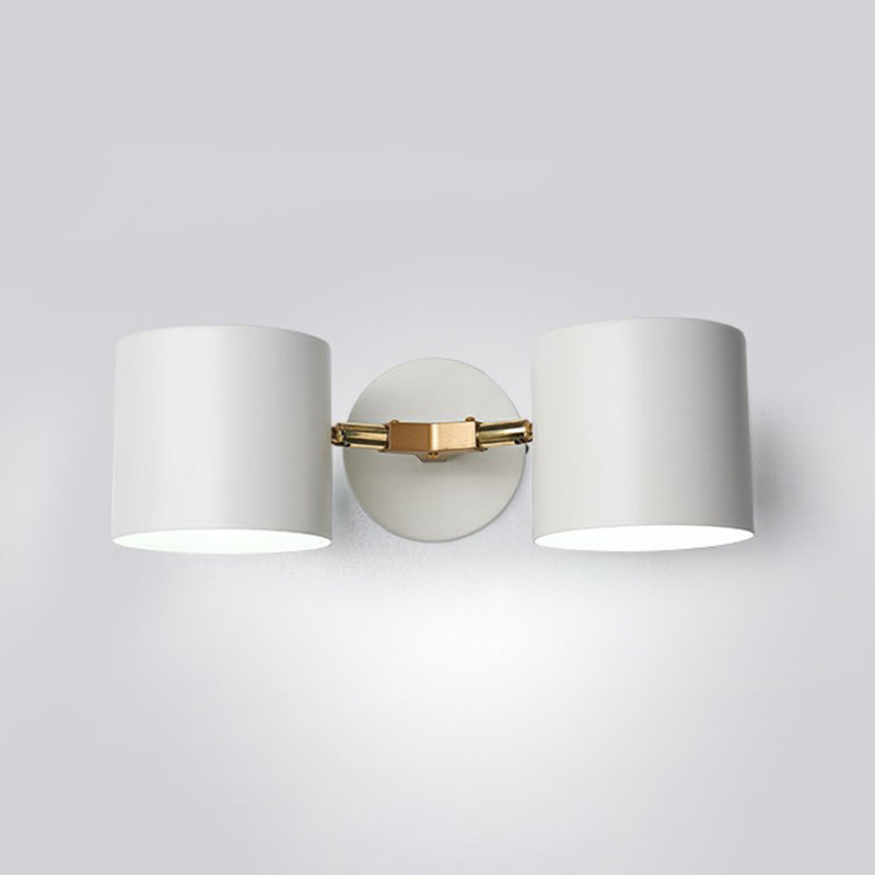 Nordique LECTER LECTURE DE LECTURE NORDIQUE LETURE MUR MURS AVEC DE L'OBEIE MÉTALES POUR CHAMBRE