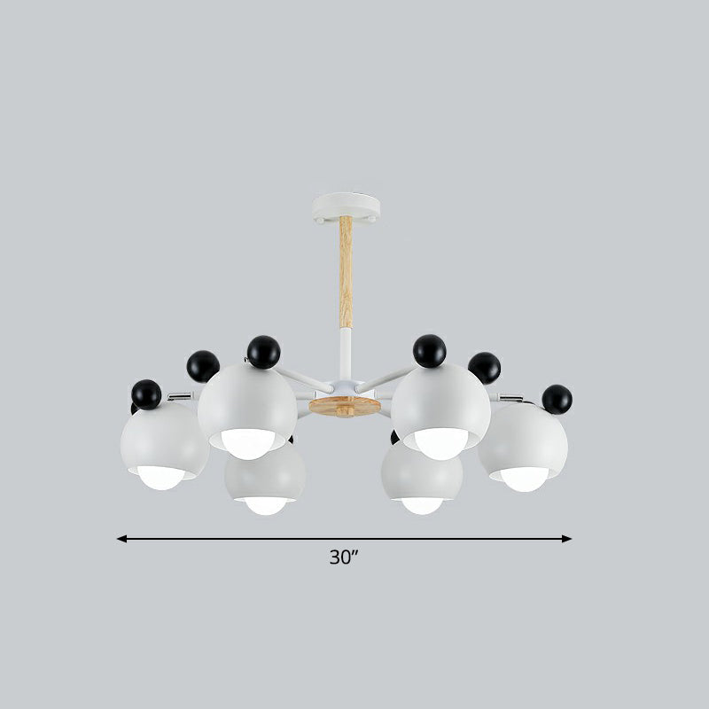 Lustre pivotable Light Nordic Nordic Metal Living Room Pendant Lighting