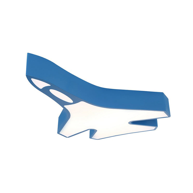 Flugzeug-Aufbau-LED-Deckenleuchte, Cartoon-Metall, Jungen-Schlafzimmer, Unterputz