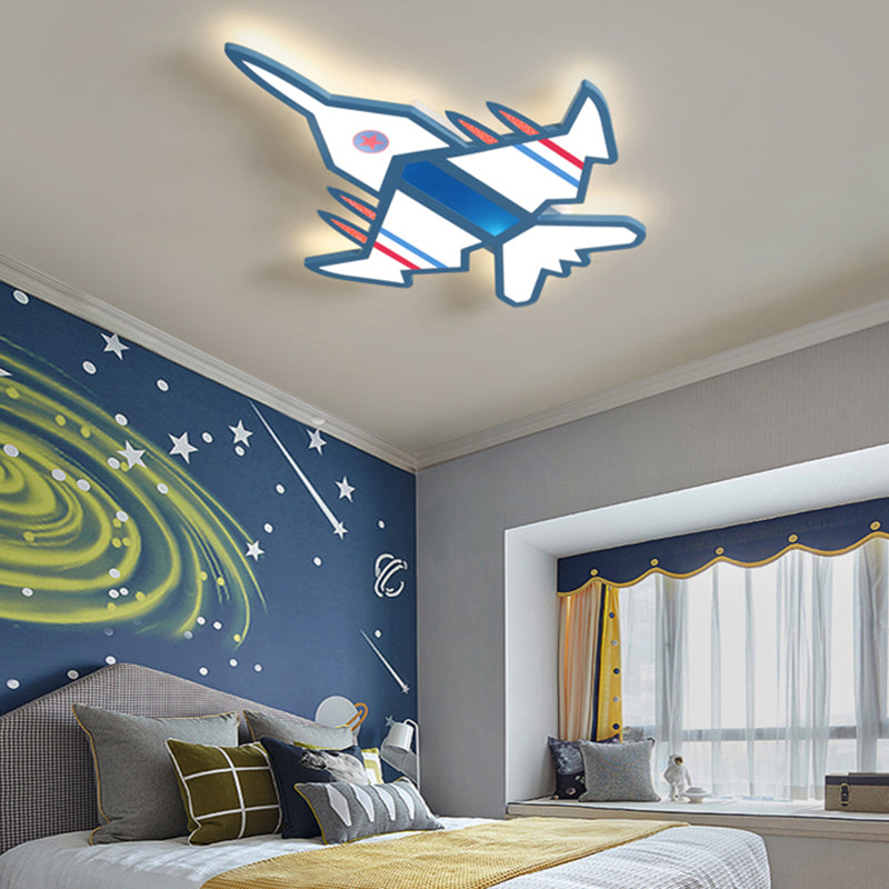 Avion à chasse d'eau LED LED CHILRENS CHAMBRE ACRYLIQU