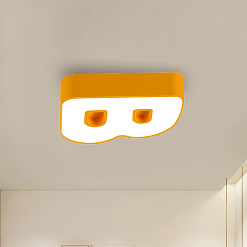 Kids Letter LED Ceiling Mount Light Acrylic Candy Colored Flush Light for Kindergarten