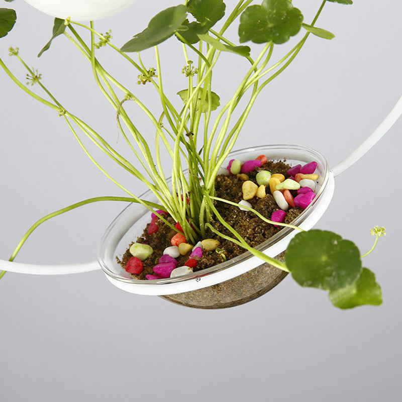 1 Pot à tête Pot de plante suspendue Pendentif Industriel Style Metal Pendule Light pour salle à manger