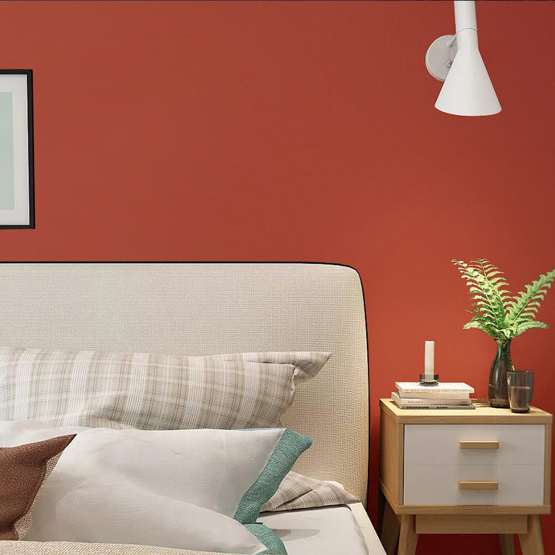 Unbeklebte, einfarbige Tapetenrolle, 50 m², moderne Wanddekoration für das Wohnzimmer