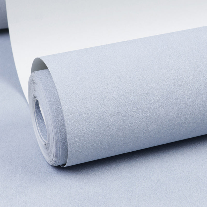 Eenvoudig effen behangrolvinyl vochtbestendig meerkleurig wanddecoratie voor slaapkamer